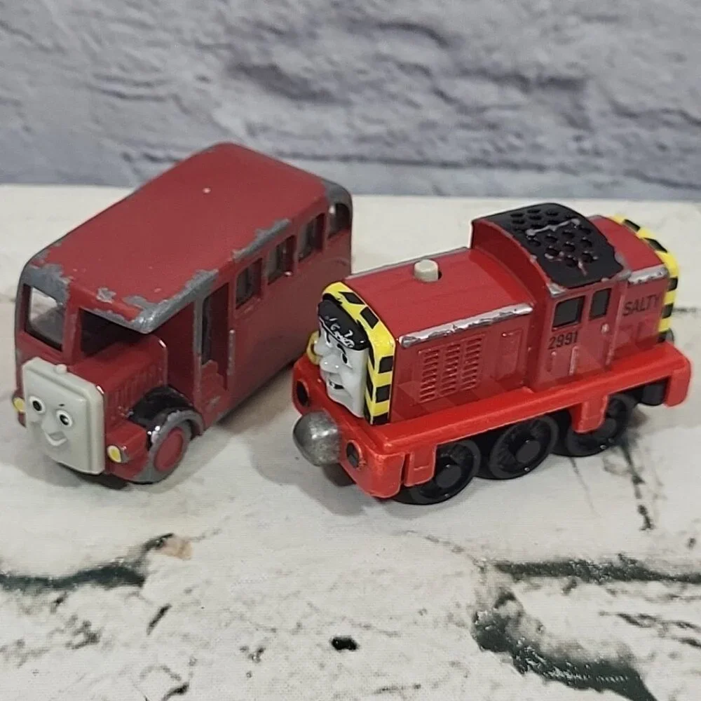 Thomas And Friends Train Take Along N Play‎ Vintage Diecast Magnetic Lot Of 8
